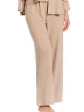Lemon Brown Oatmeal Pullon Lounge Pant - Soft